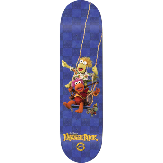 Madrid Skateboards X Fraggle Rock Swing Skateboard Deck - 8.25" x 32"
