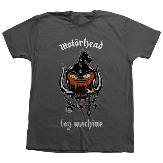 Toy Machine X Motorhead Charcoal Tee