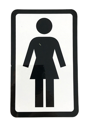 Girl OG Logo 6" Sticker