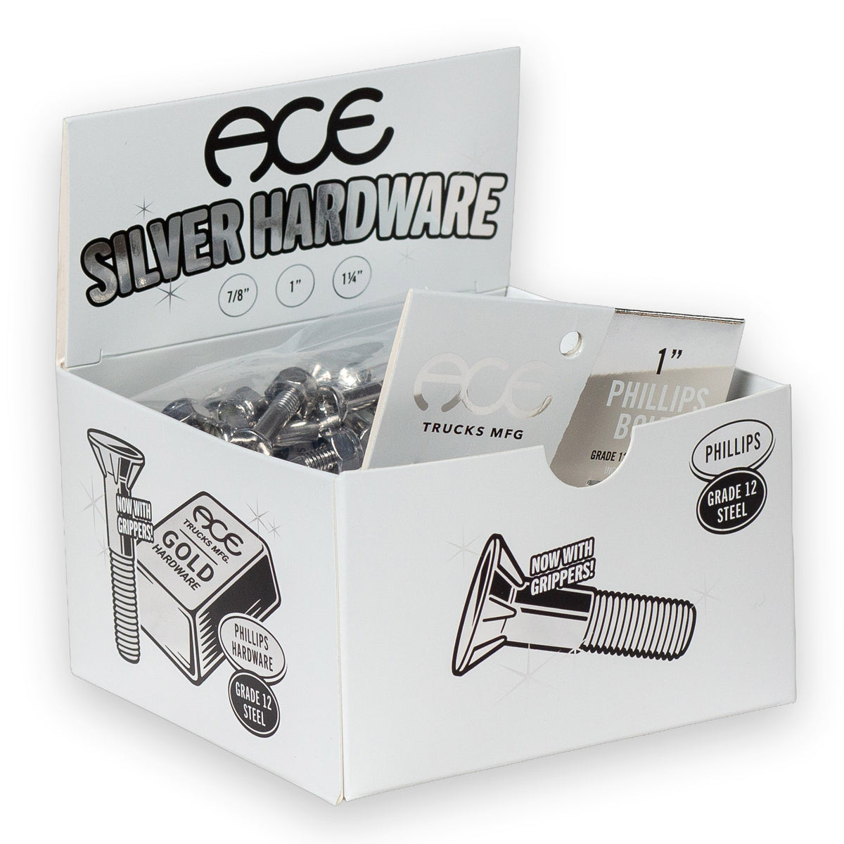 Ace Hardware Phillps 1 1/4" Silver
