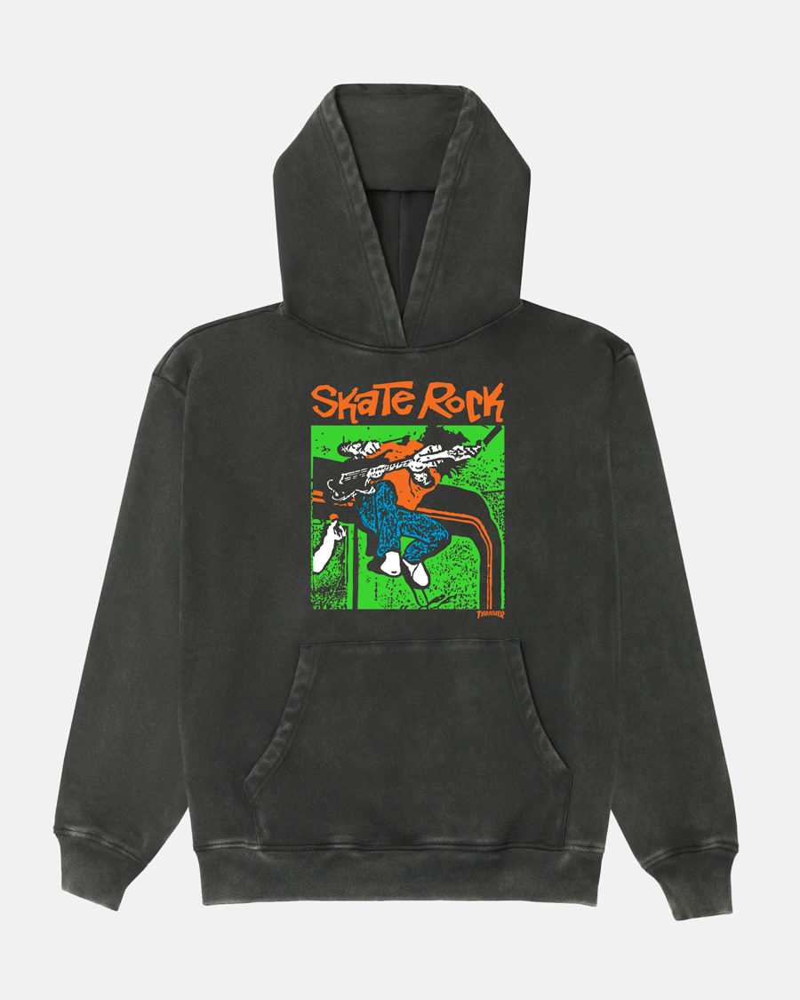 Thrasher Skate Rock Vol. II Vintage Black Hoodie