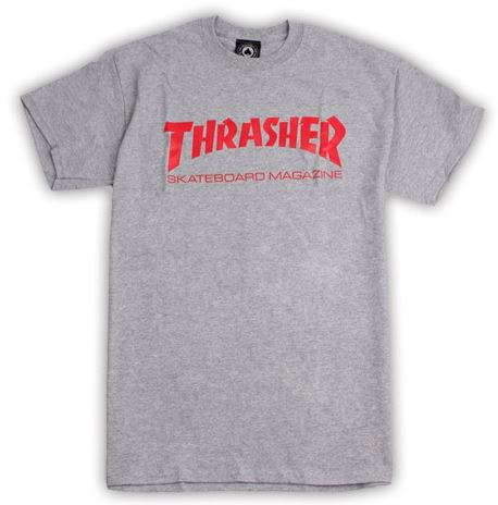 Thrasher Skate Mag Grey Tee