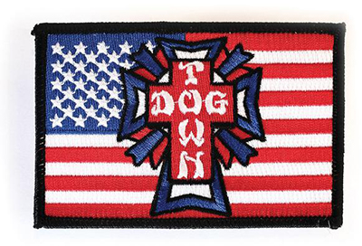 Dogtown Embroidered Flag Patch