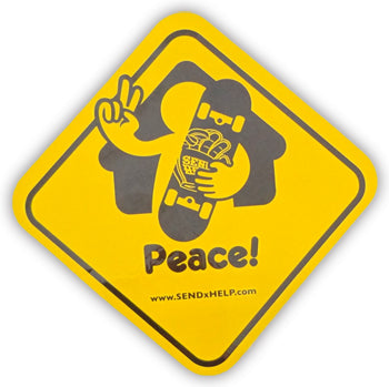Send Help In/Out Sticker