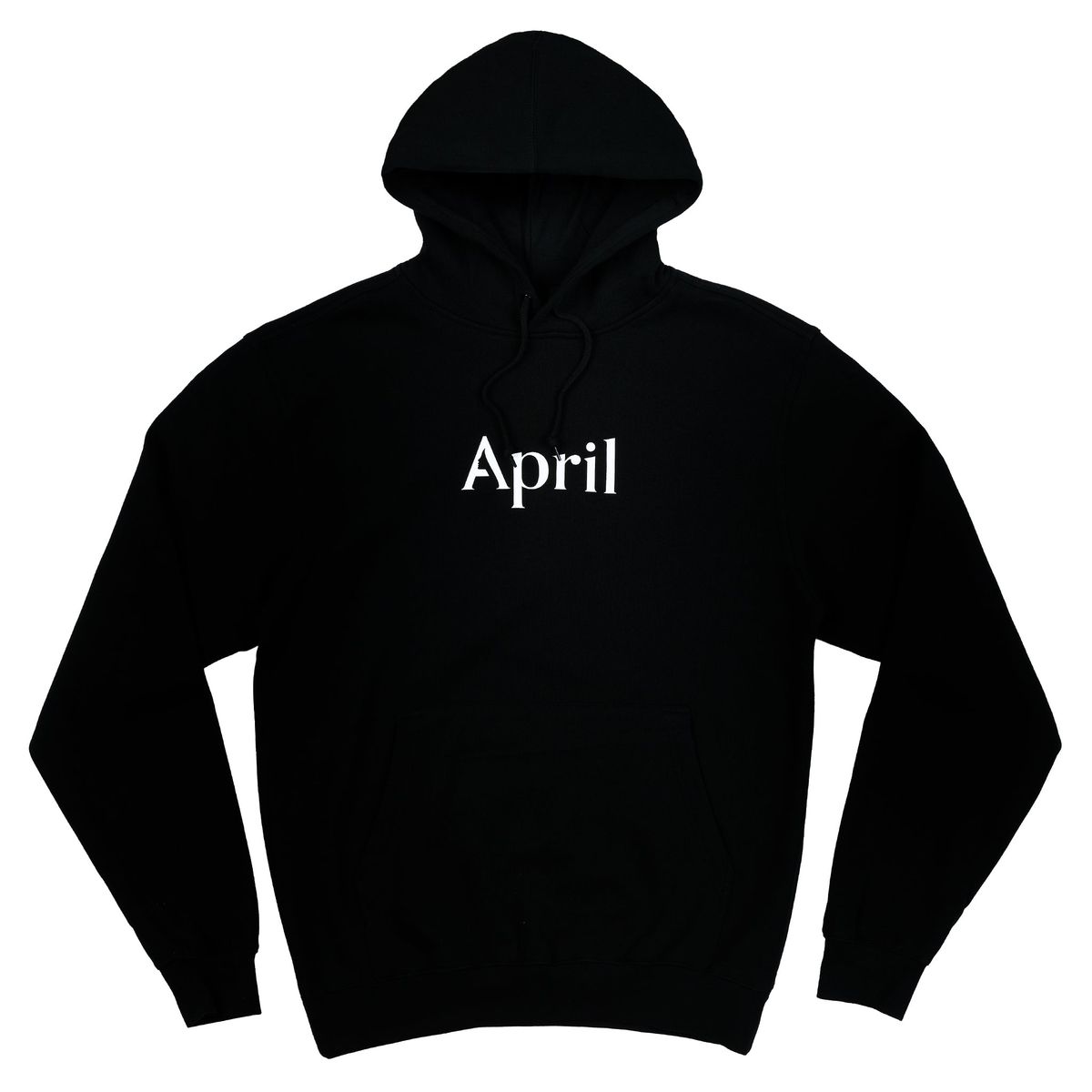 April OG Logo Black Hoodie
