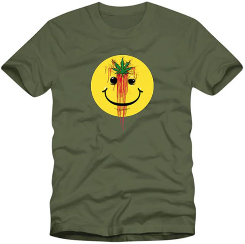 Strangelove Mr. Nice Guy Military Green Tee