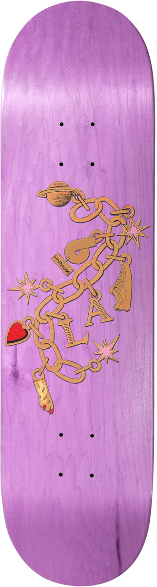 Birdhouse Lizzie Armanto Chain Deck 8.25