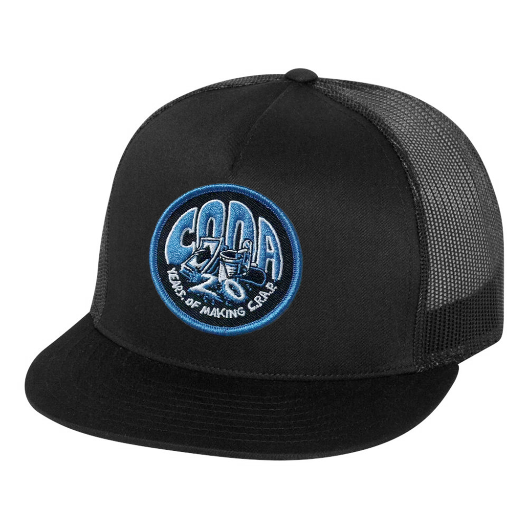 Coda 20 Years Of Crap Trucker Hat Black