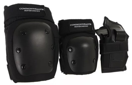 Commonwealth 3 Pack Black Pad Set
