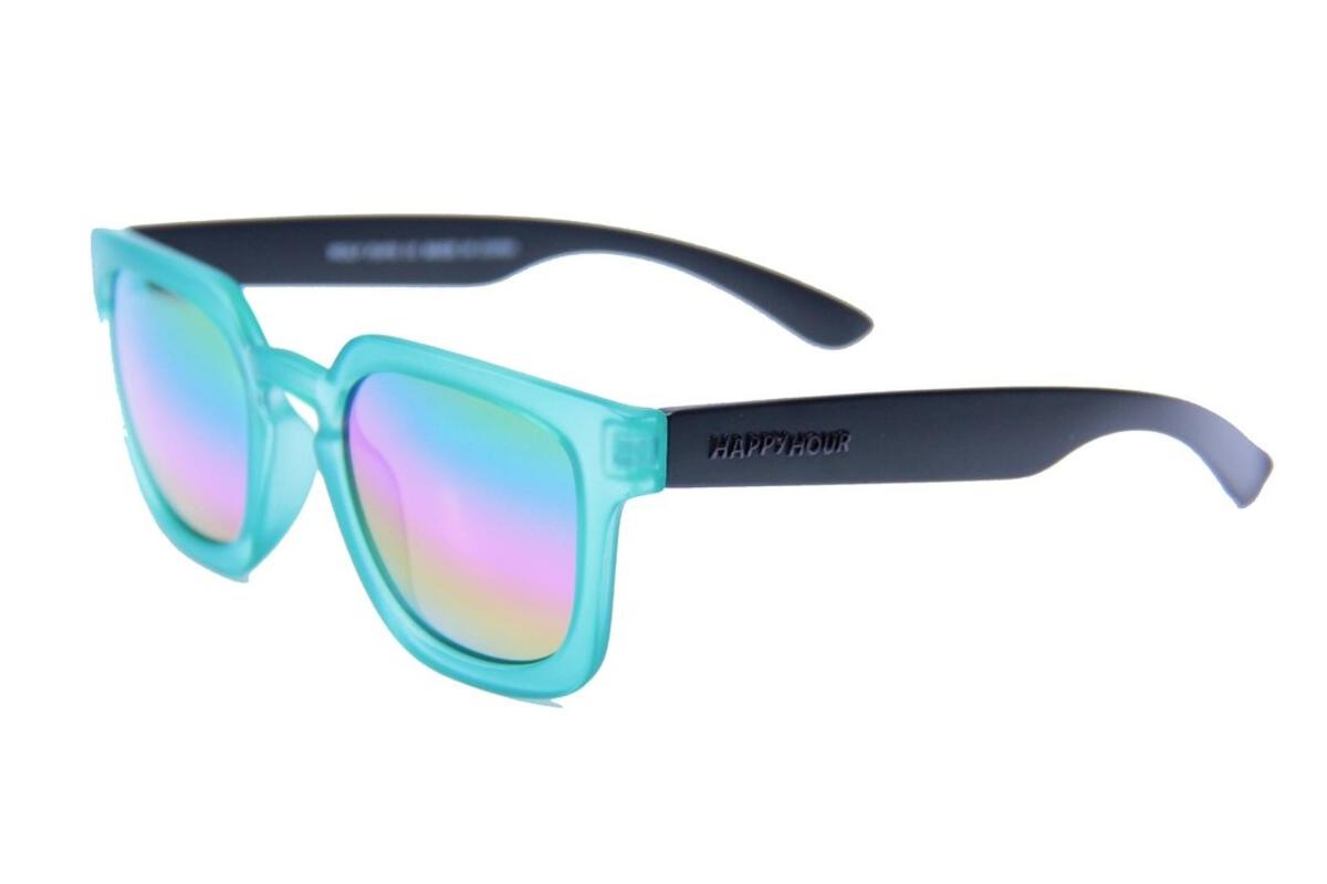 Happy Hour Wolf Pups Electric Blue Sunglasses