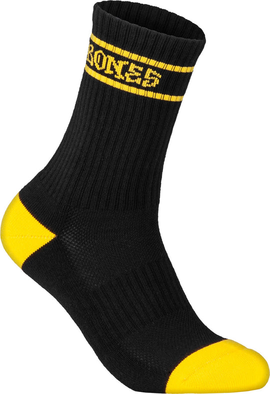 Bones Vato Noir Sport Socks Black/Yellow