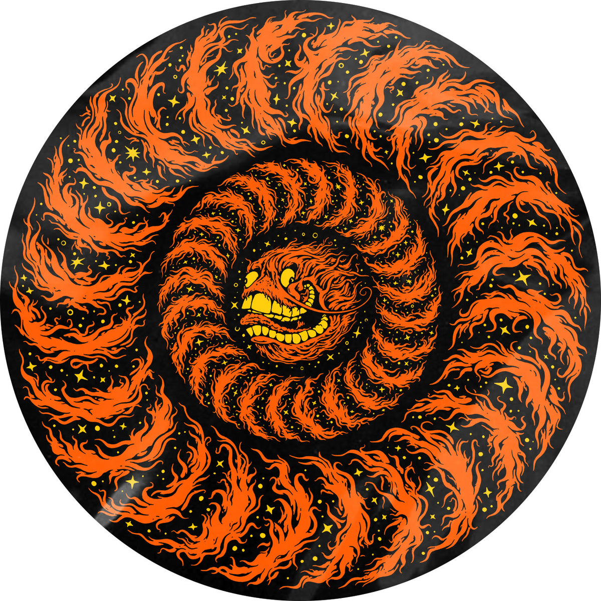 Spitfire Grimple Furry Classic Md Sticker