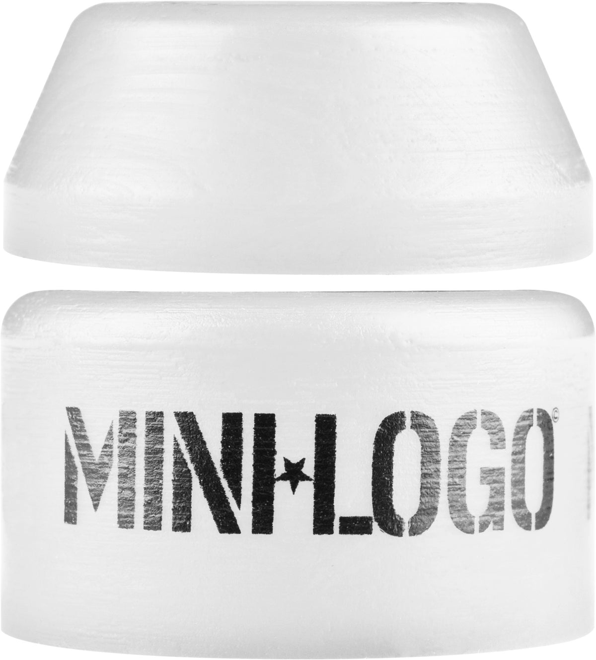 Mini-Logo Bushings Medium White Single