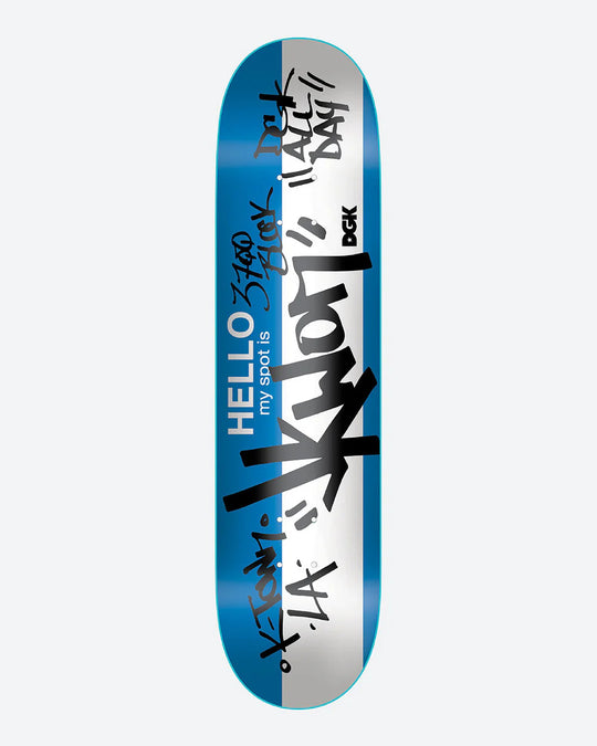 DGK Team My Spot Is Jkwon Deck 7.9
