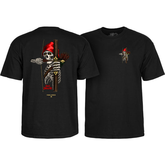 Powell Zach Doelling Archer Black Tee