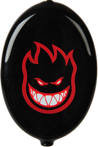 Spitfire Bighead Fill Coin Pouch Black