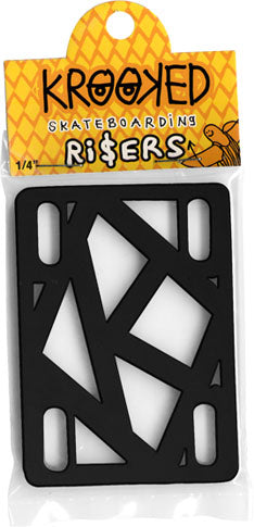 Krooked 1/4 Riser Black