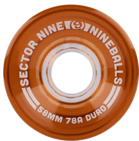 Sector 9 Nineballs Root Beer 58MM 78A Wheels