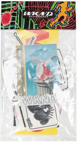 WKND Assorted 12CT Sticker Pack