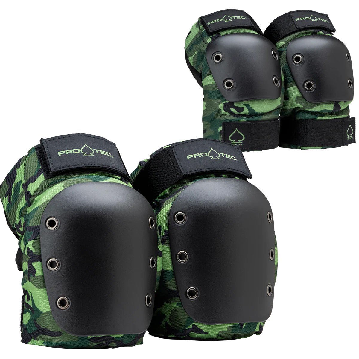 Pro Tec Street Knee/Elbow Pad Set Camo