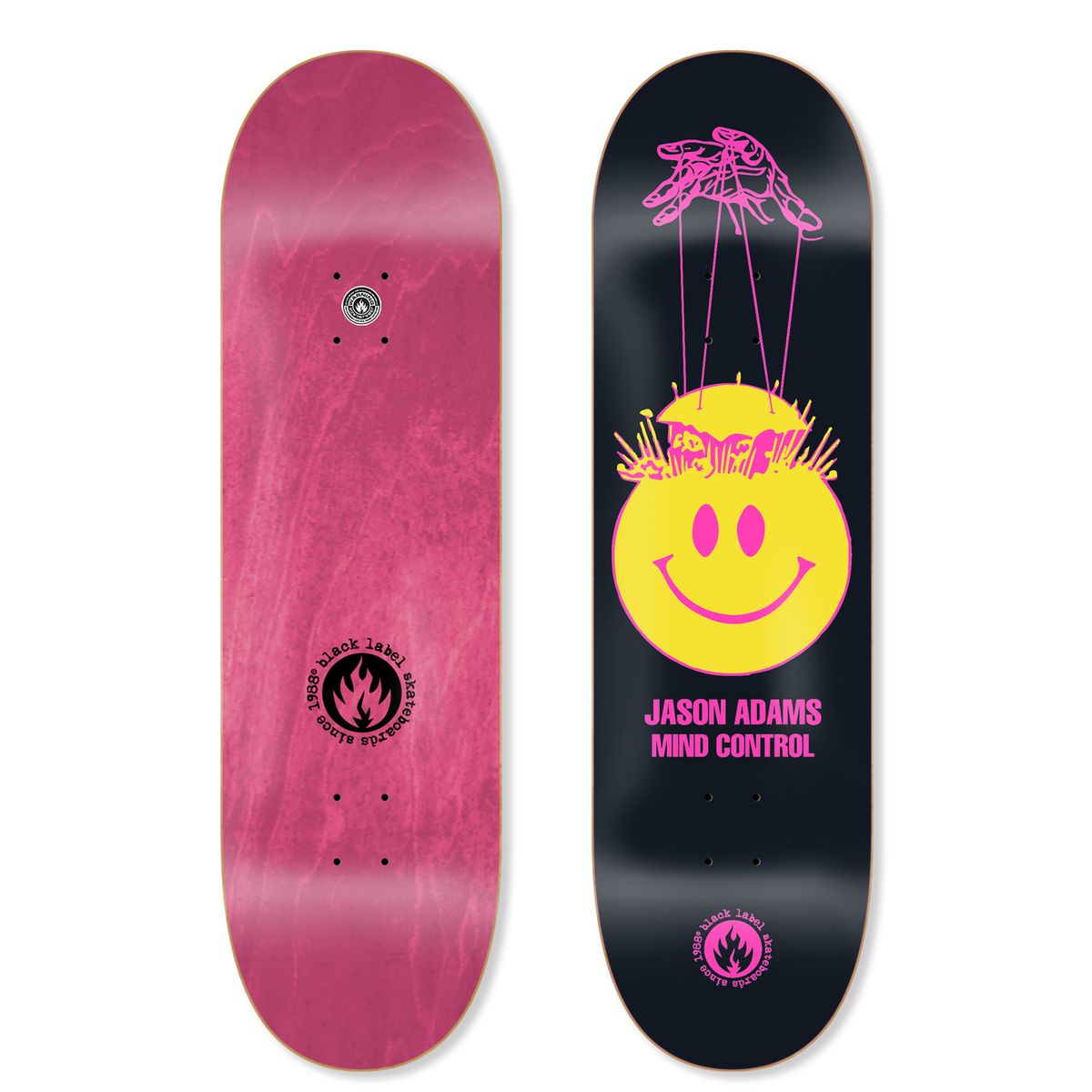 Black Label Jason Adams Mind Control Deck 8.75
