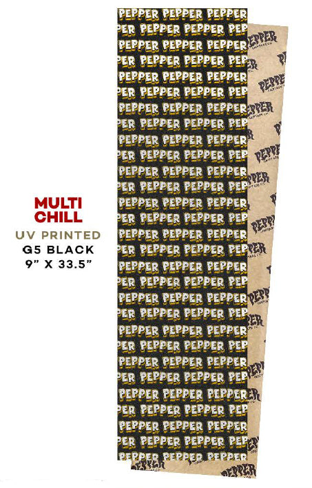 Pepper G5 Multi Chill Graphic Griptape Sheet 9.00 X 33.50