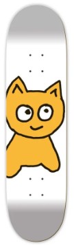 Meow Team Big Cat White Deck 7.75