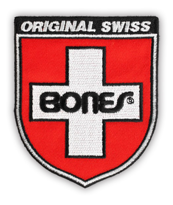 Bones Swiss Shield Patch