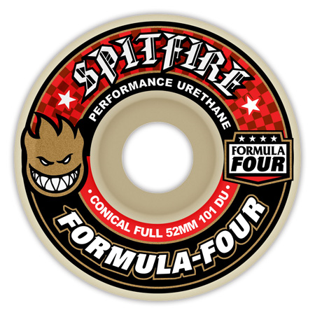 Spitfire Formula Four Conical Full 54MM 101D (Set of 4)