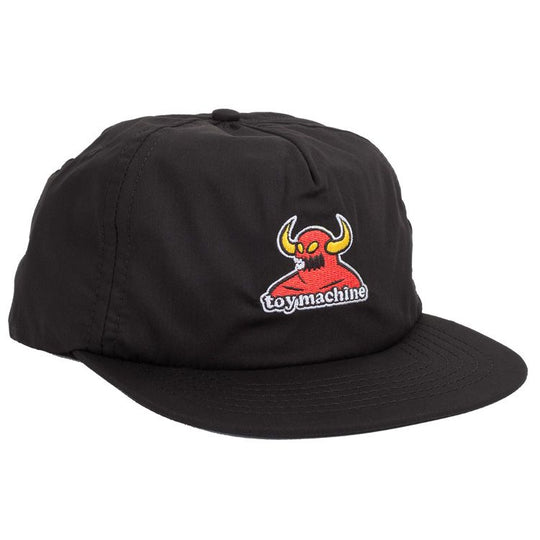 Toy Machine Monster Strapback Dad Hat Black