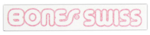 Bones Swiss Type Sticker