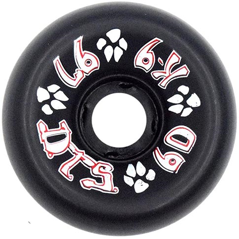 Dogtown K-9 80'S Black Wheels 60MM 97A (Set of 4)