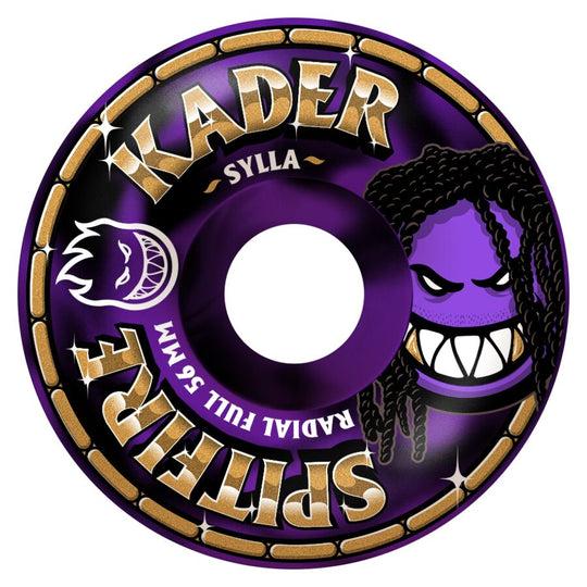 Spitfire Formula Four Kader Rolly Radial Full Swirl 56MM 99D (Set of 4)
