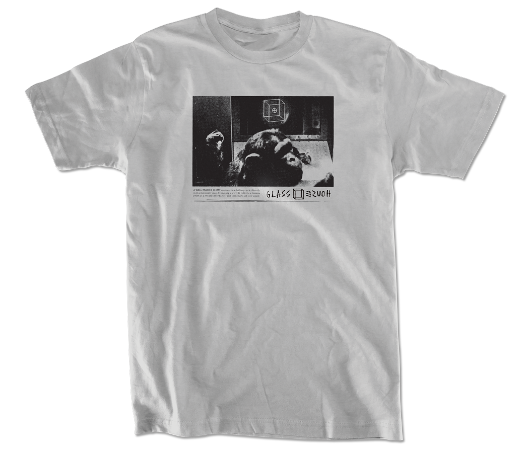 Glass House Hominid Concrete Grey Tee