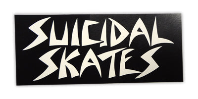 Dogtown Suicidal Skates Logo Black 6.5" Sticker