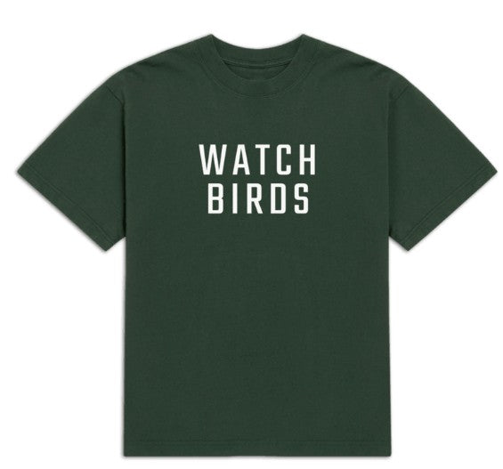 Habitat Watch Birds Green Tee