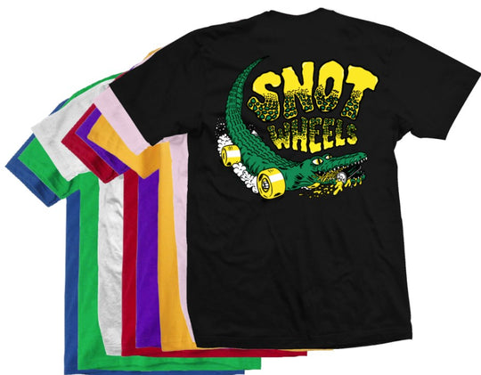 Snot Swampy Gator Assorted Colors Tee