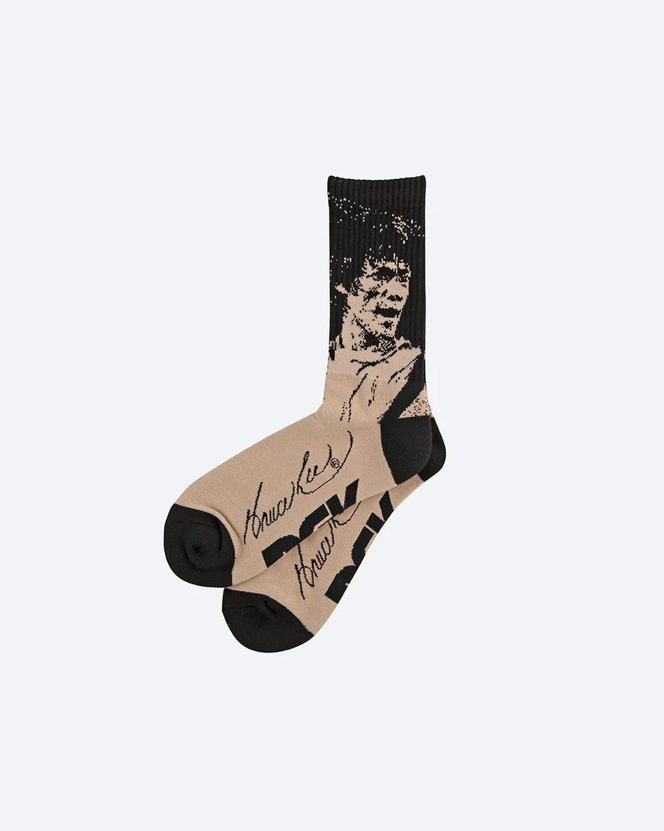 DGK X Bruce Lee Impact Socks Sand