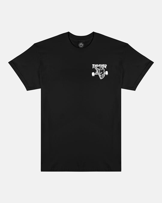 Thrasher X Spitfire Classic Swirl Tee Black