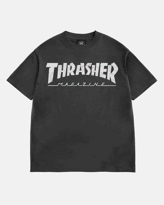 Thrasher Mag Logo Vintage Black Tee