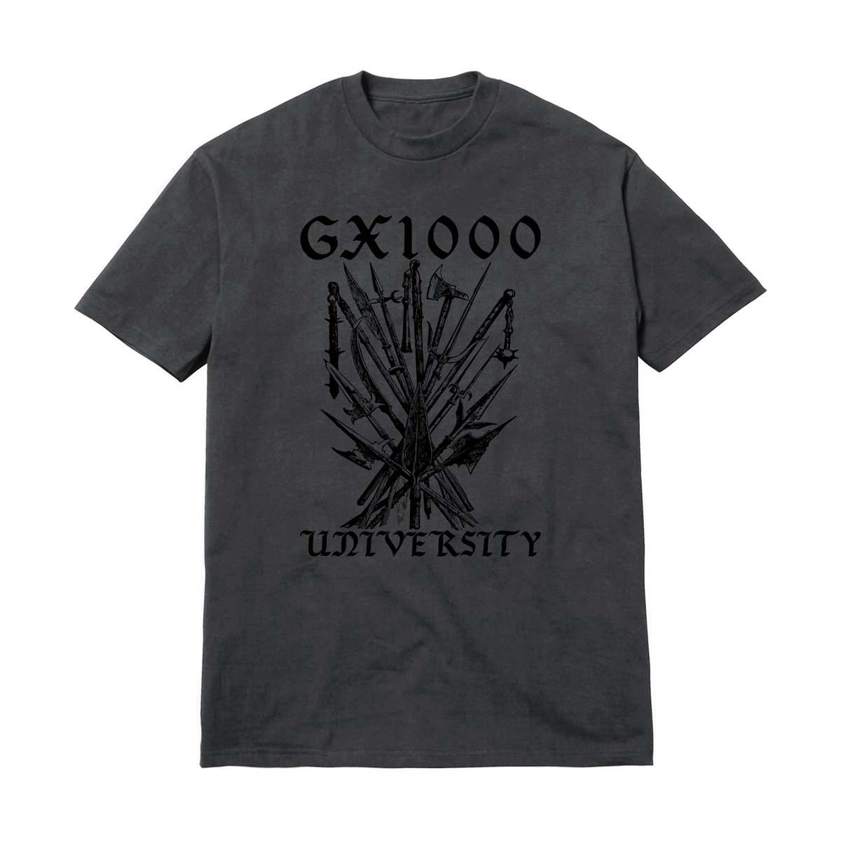 GX1000 University Charcoal Tee