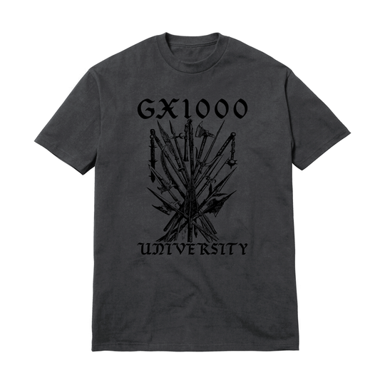 GX1000 University Charcoal Tee