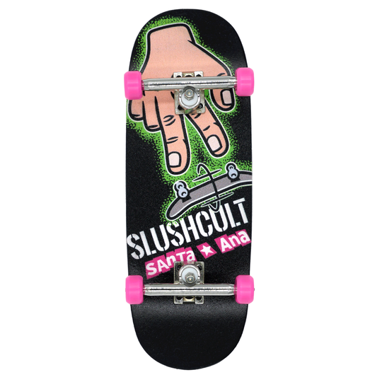 Slushcult Grom Series Idol Hand Foam Griptape Fingerboard Complete 34 X 98