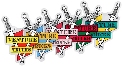 Venture Crest Md Sticker