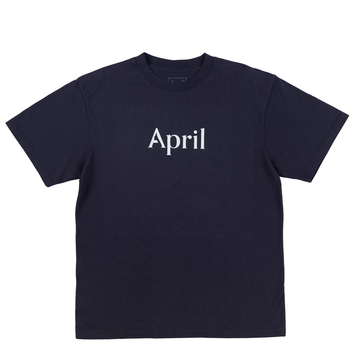 April OG Logo Navy Tee