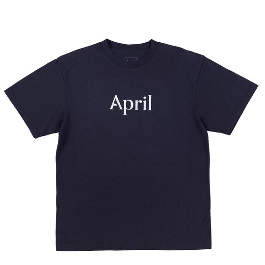 April OG Logo Navy Tee