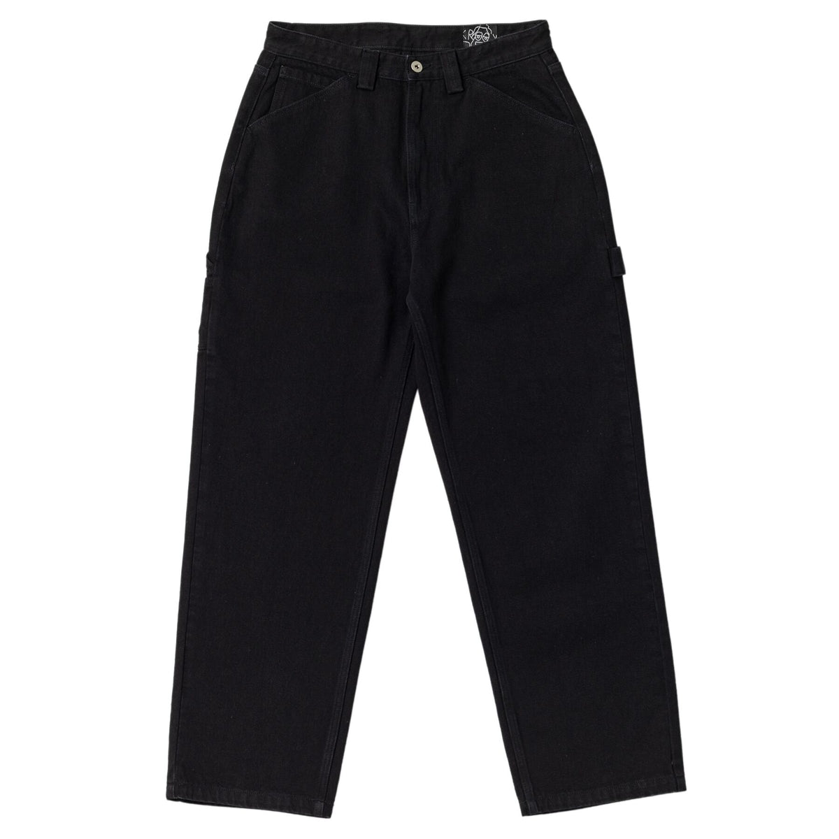 Krooked Koffin Carpenter Black Denim Pants