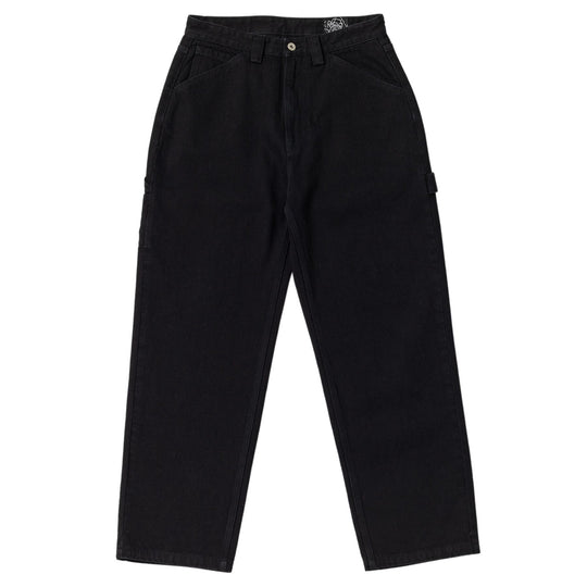 Krooked Koffin Carpenter Black Denim Pants