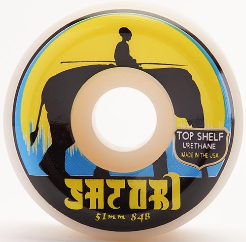 Satori Elephant Top Shelf Urethane 51MM 84B (Set of 4)