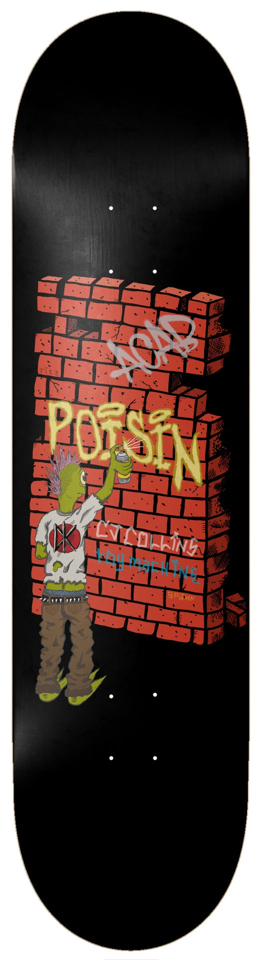 Toy Machine Cj Collins Tagger Deck 8.25